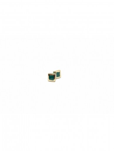 Auskarai | Glossy Boxes Green 3