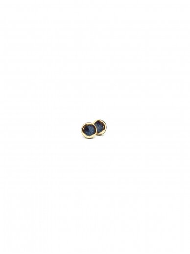 Earrings |Golden Aureole Glossy Small 3