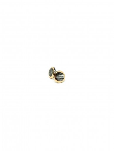 Earrings | Marble B&W