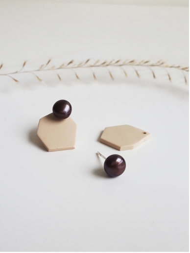 ErniDesign double light earrings