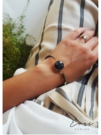 ErniDesign bracelet | BLACK SAND 2