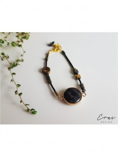 ErniDesign bracelet | BLACK SAND 3