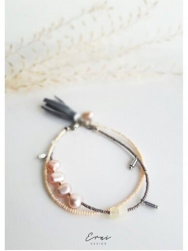 ErniDesign bracelet | SANDY PEARL