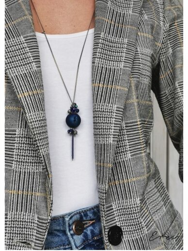 ErniDesign necklace | DUZY DEEP BLUE 2