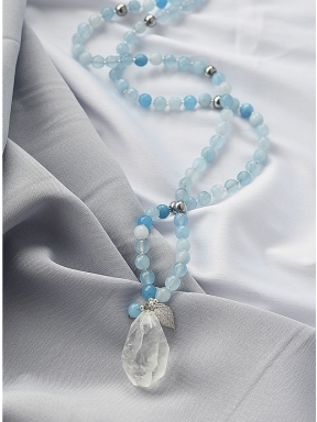 Lovein light blue necklace