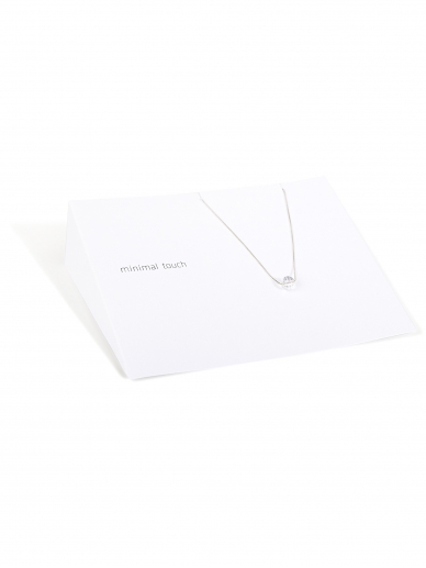 Minimal Touch Necklace ROCK CRYSTAL 2