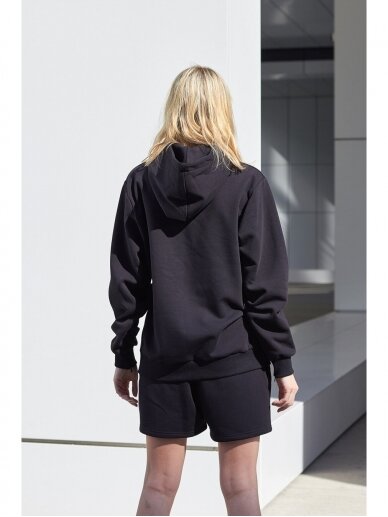 Women’s black jersey shorts 6