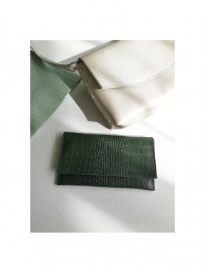 Leather wallet | GREEN