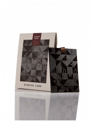 ODORO scented card | CUBAN SOUL