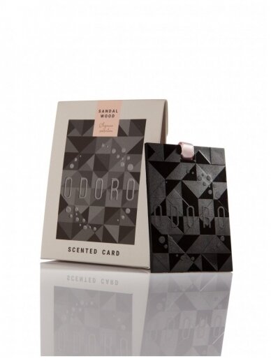 ODORO scented card | SANDAL WOOD