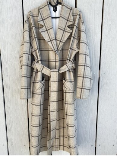 Coat | CREAMY STRIPE 7