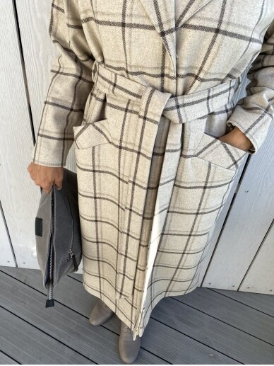Coat | CREAMY STRIPE 5