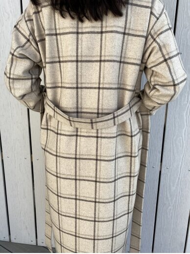 Coat | CREAMY STRIPE 6