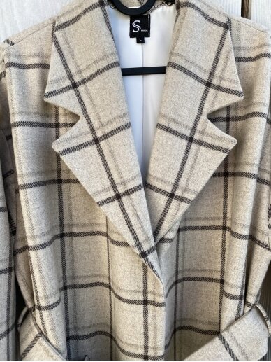 Coat | CREAMY STRIPE 8