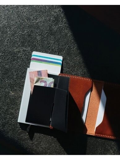 Piniginė | Classy Clip Brown 4