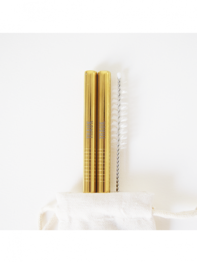 TRAUK. metal straws